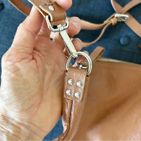 Western Embossed Italian Leather Crossbody Bag Purse Made In Italy - Picture 9 of 14